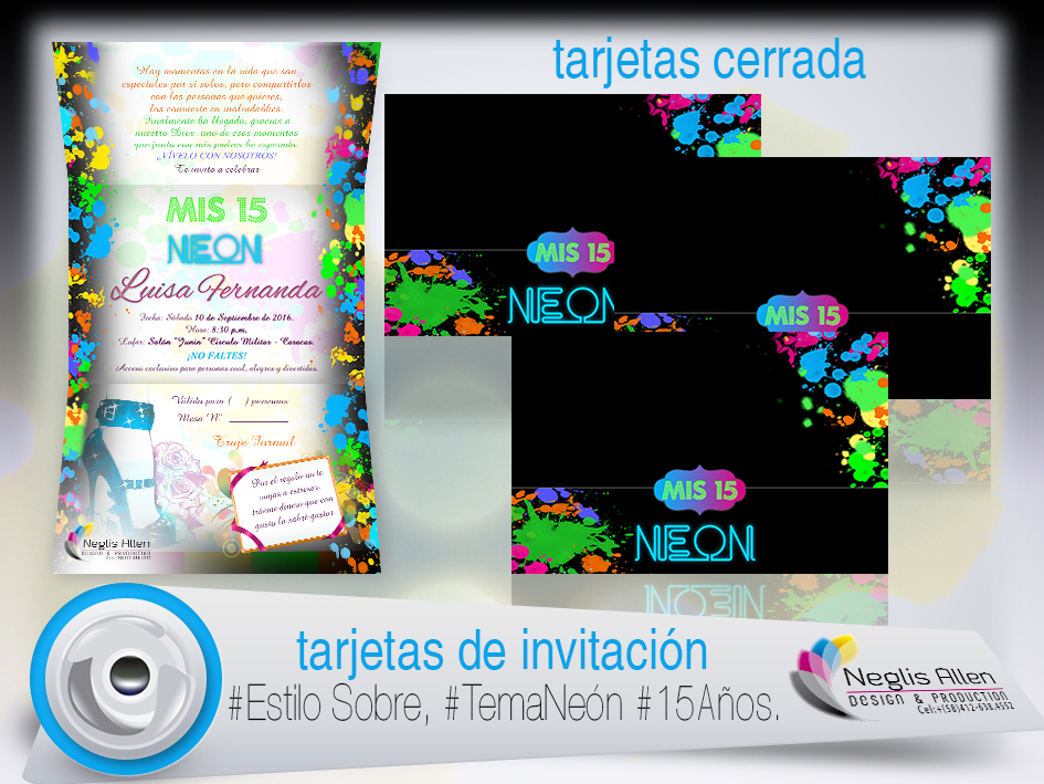 tarjetas de invitaciÓn digital graphics diseño y producción