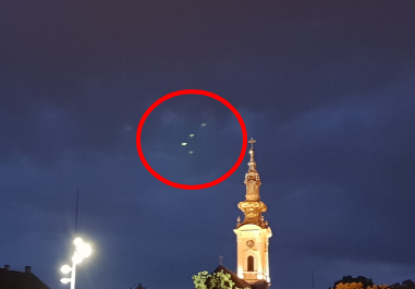 Amazing Ufo image taken over a Church in Siberia.
