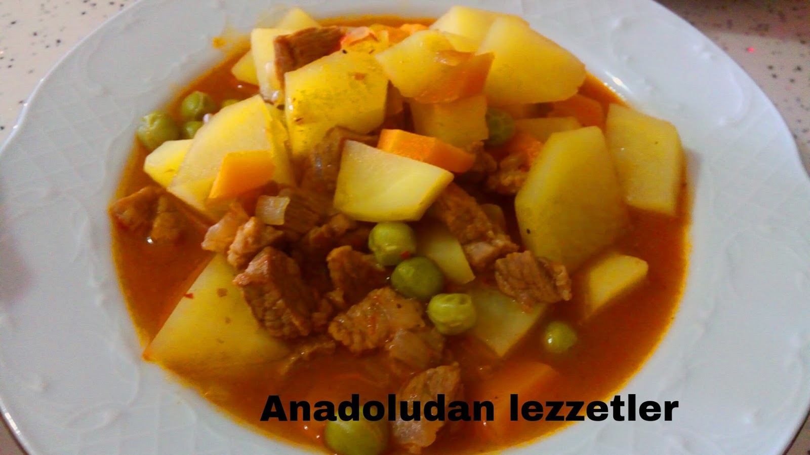 Etli Bezelye Yemeği Tarifi Etli Bezelye Yemeği Tarifi