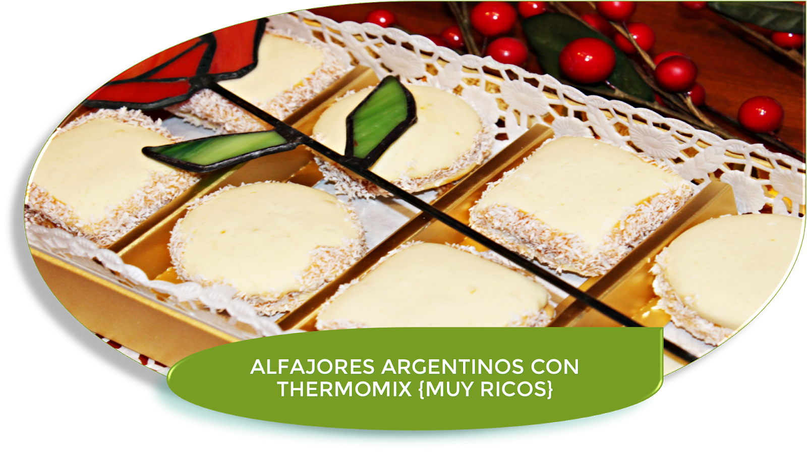 ALFAJORES ARGENTINOS MUY RICOS {CON THERMOMIX}