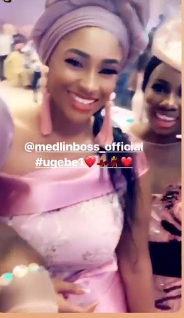 Former Beauty Queen Sandra Okagbue Is Back On Instagram + Spotted At A Wedding Looking Hot 