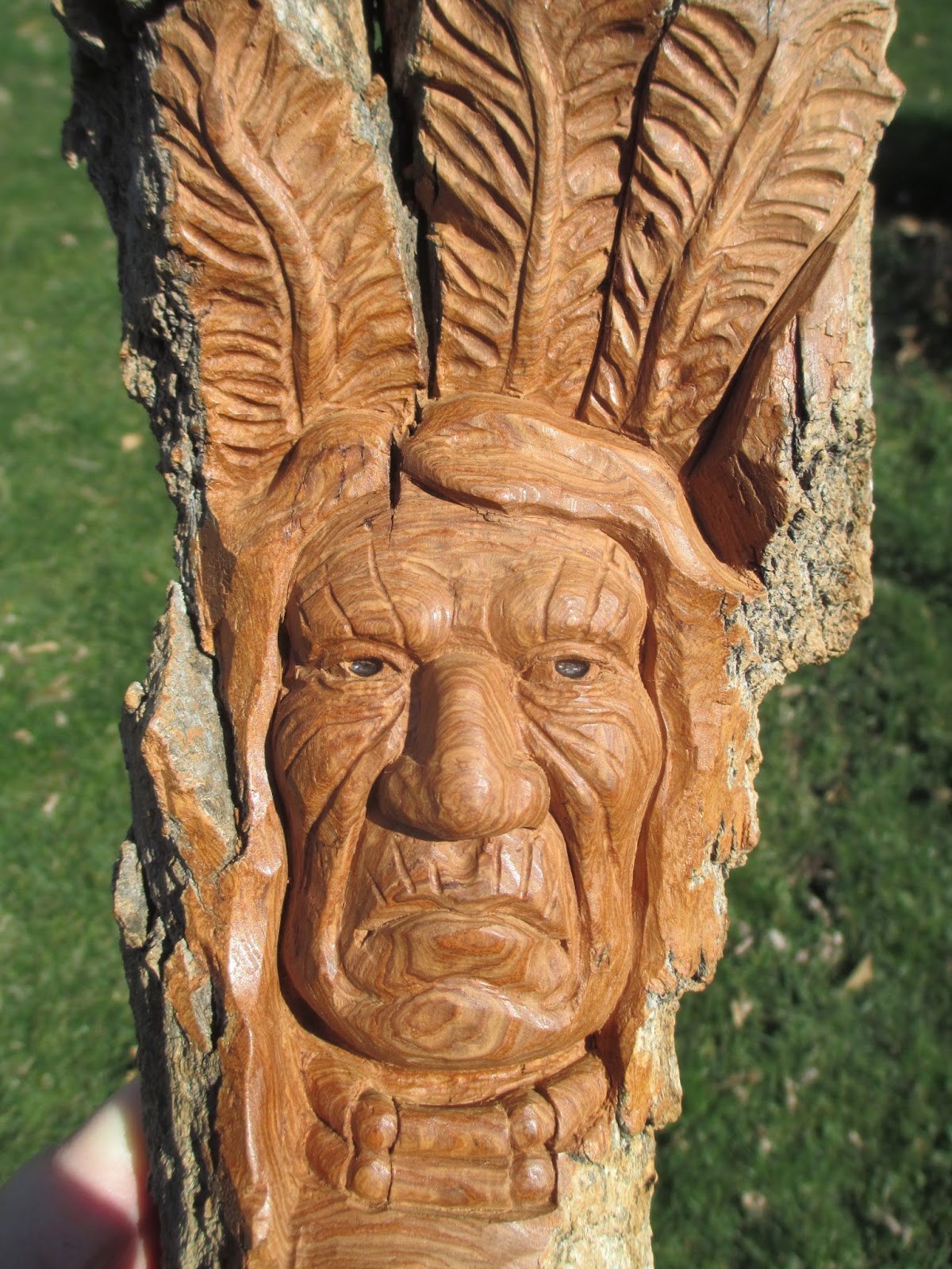 Knotty Wood Spirits Native American Wood Spirit
