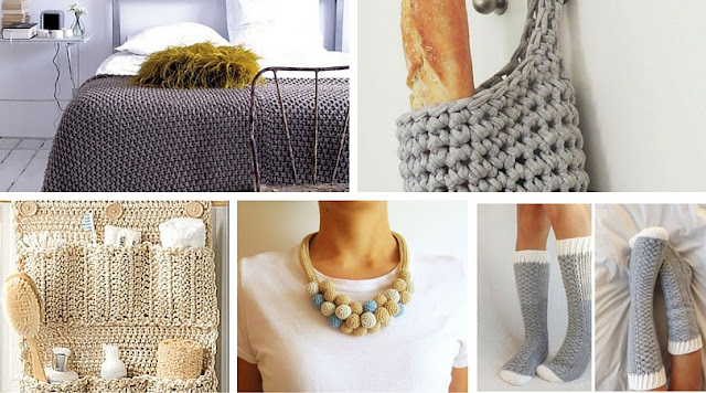 10 cosas que puedes hacer con crochet
