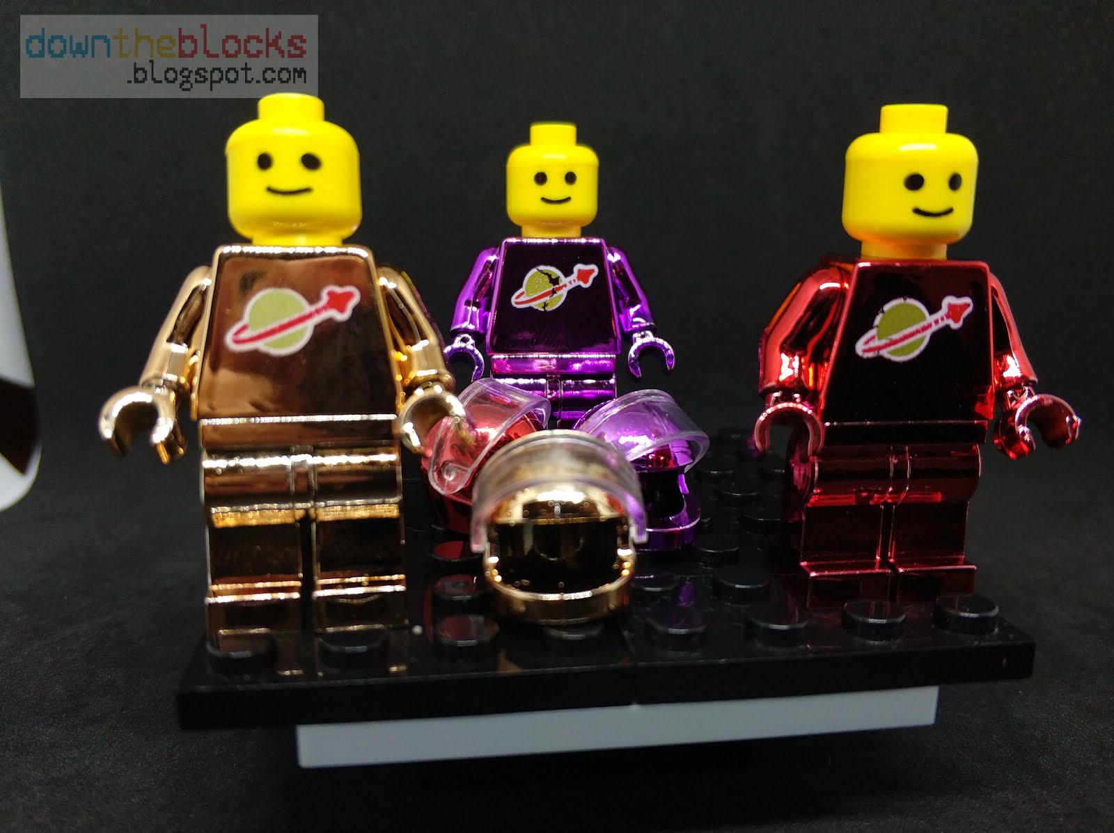 pink lego spaceman