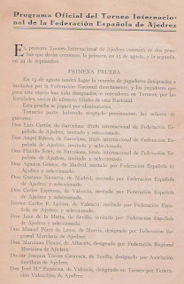 Programa del Torneo Internacional de Ajedrez Barcelona 1929 (1)