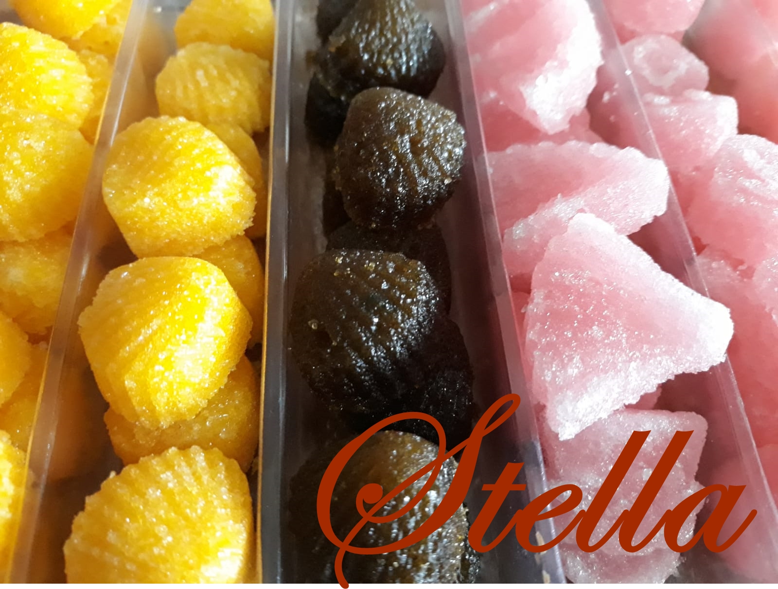 Il blog di Stella: Zuccherini colorati - Colored sugar cubes