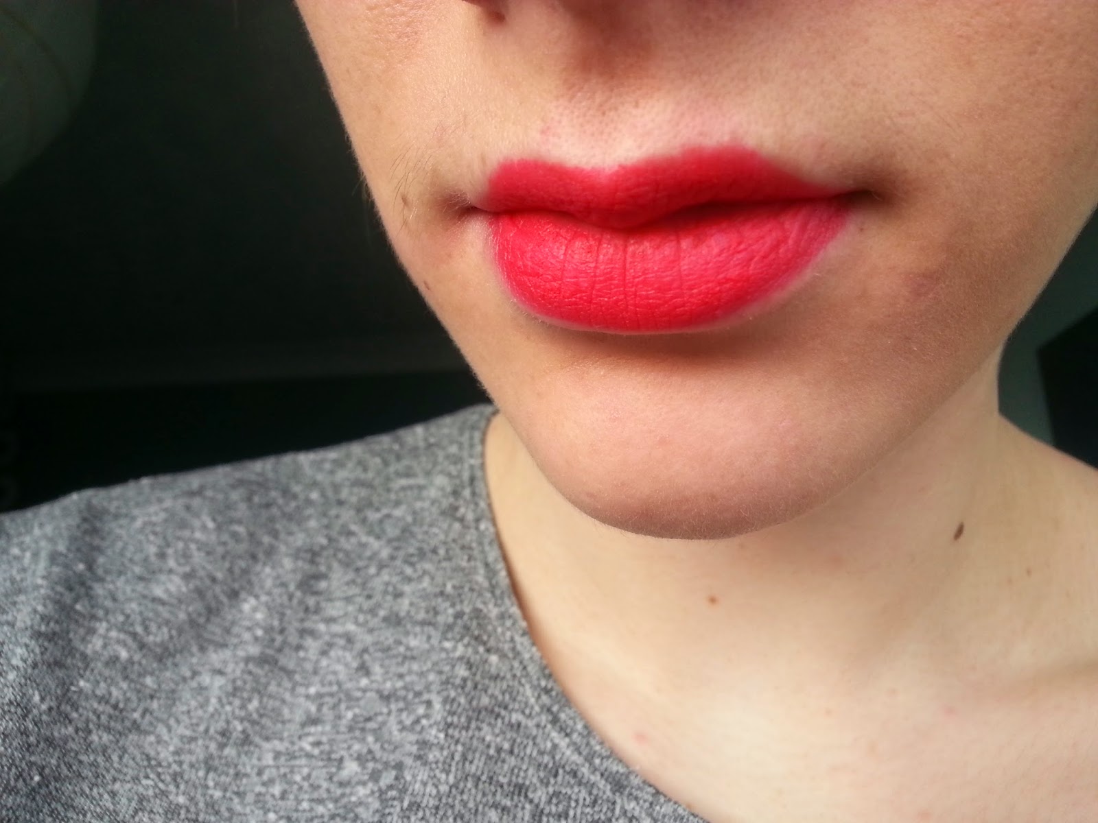 MAC Relentlessly Red Swatch Review