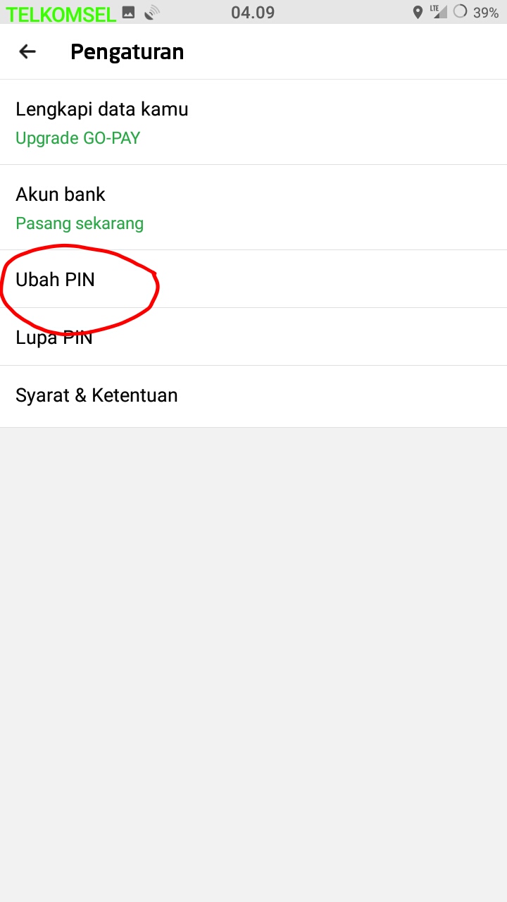 Cara ubah pin gopay,gambar cara ubah pin gopay Pin gopay,cara ubah pin gopay,gambar cara ubah pin gopay,gojek