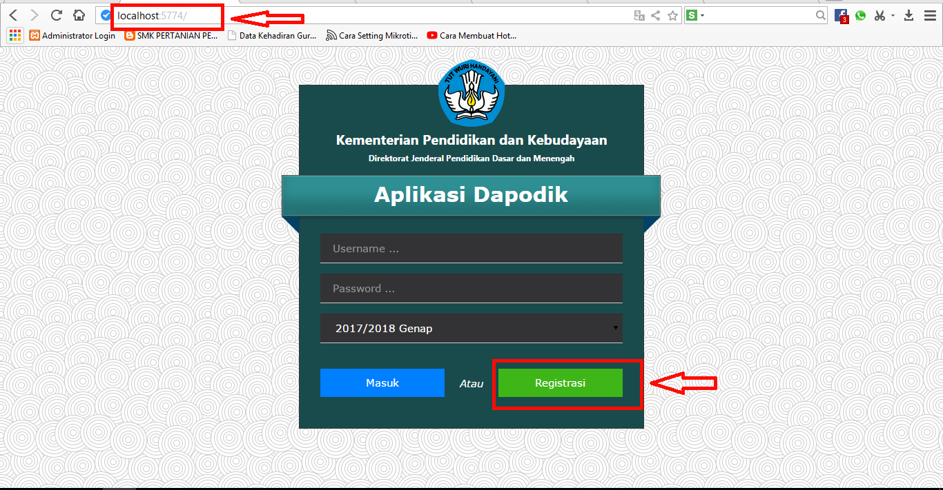Sastra Limabelas CARA REGISTRASI DAPODIK 2018.b ONLINE