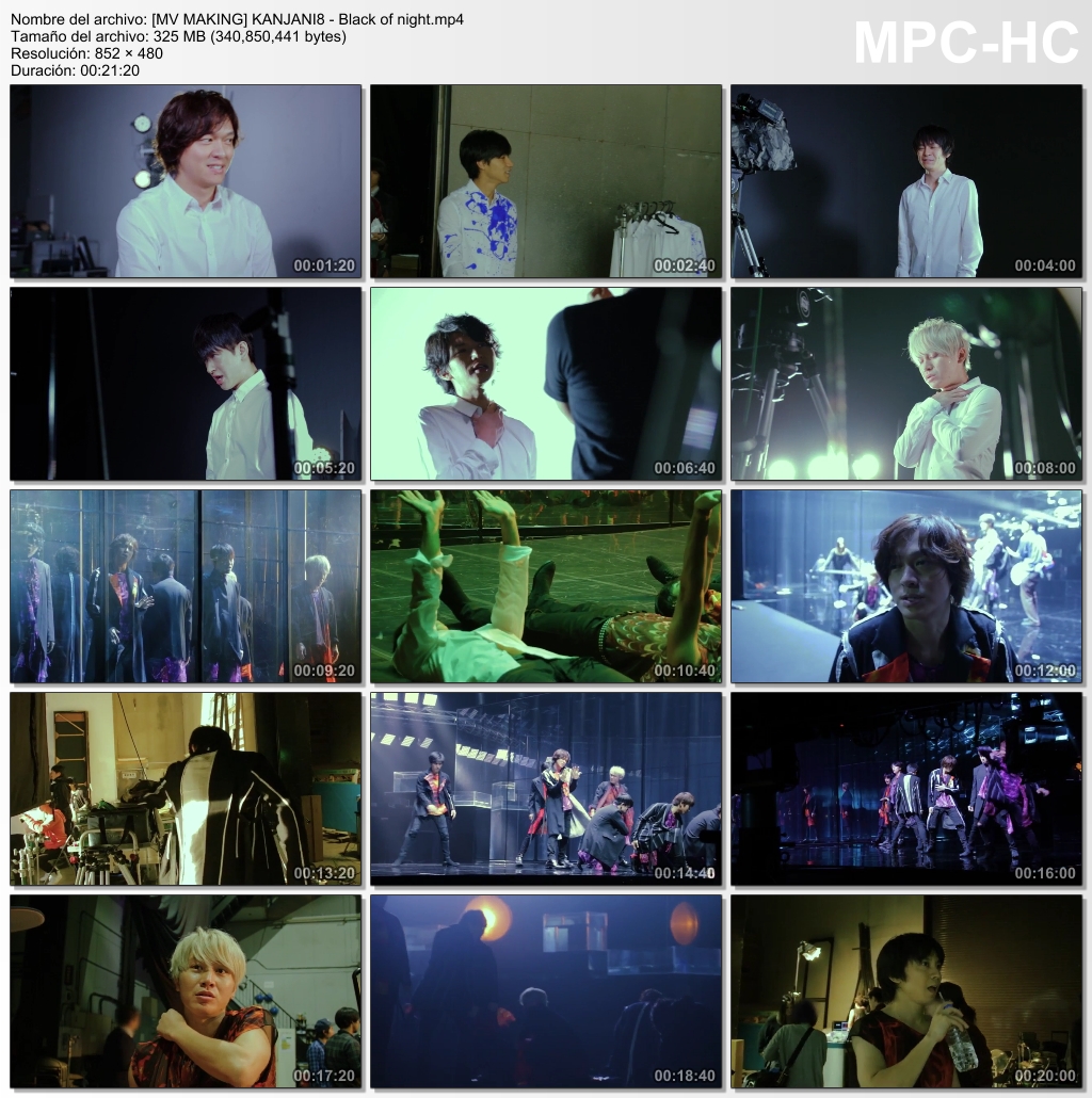 kanjani8 black of night pv pv making kanjani8 quot noroshi black of night kanjani8 black of night pv pv making kanjani8 quot noroshi black of night