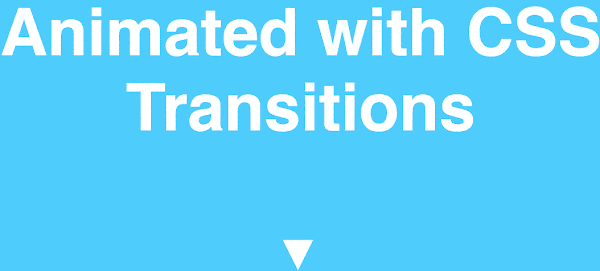 Scroll slide using CSS Transitions