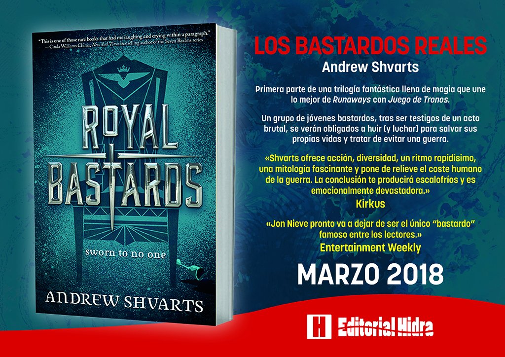 Obsesión por la Lectura Los bastardos reales Andrew Shvarts
