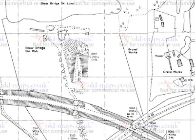 1970 OS Map of the Skew Bridge area