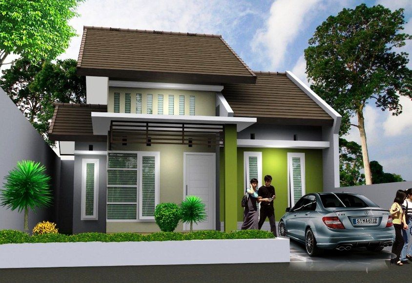 Desain Rumah Minimalis 1 Lantai Type 45 Modern Desain Rumah Minimalis 1 Lantai Type 45 Modern