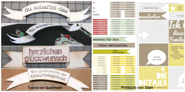 Material der Woche | DIY Banner und Printouts | www.danipeuss.de