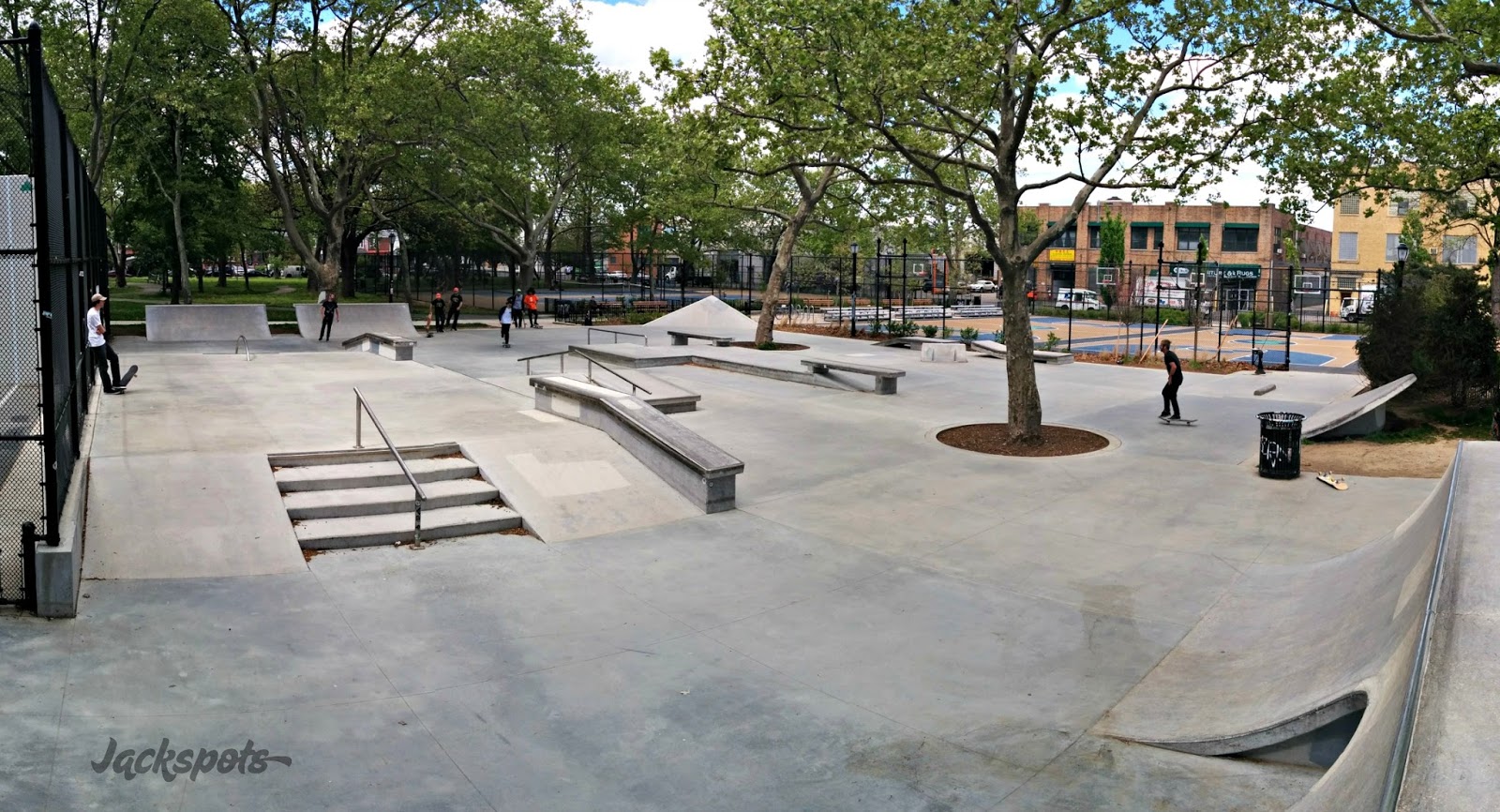 NewYork Le skatepark de Cooper Park Jackspots