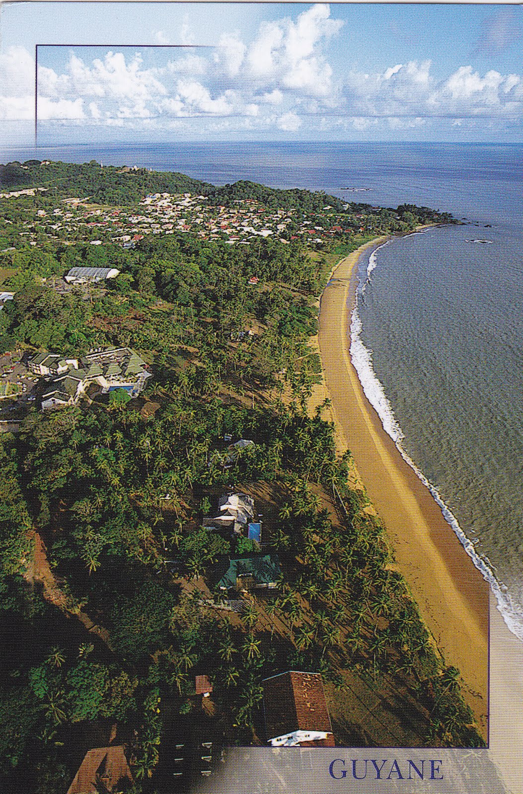 Postcard A La Carte French Guiana Cayene Zephir Beach