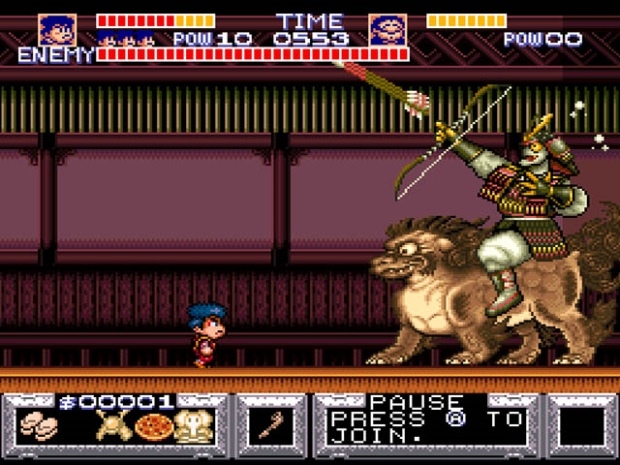 The Legend of the Mystical Ninja (1992), SNES Game