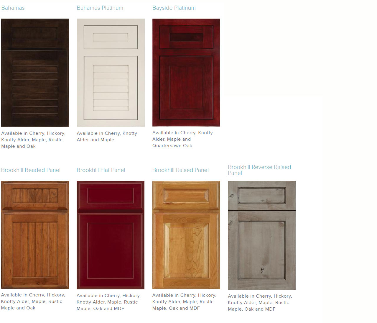 Medallion Bahamas and Brookhill Kitchen