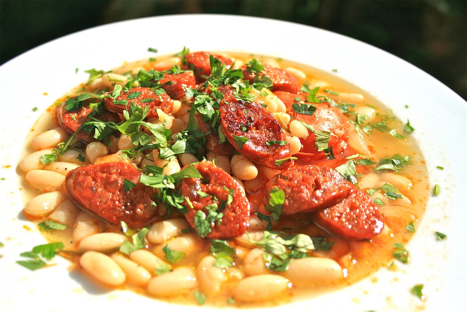 Johnny's Kitchen Chorizo And Cannellini Beans
