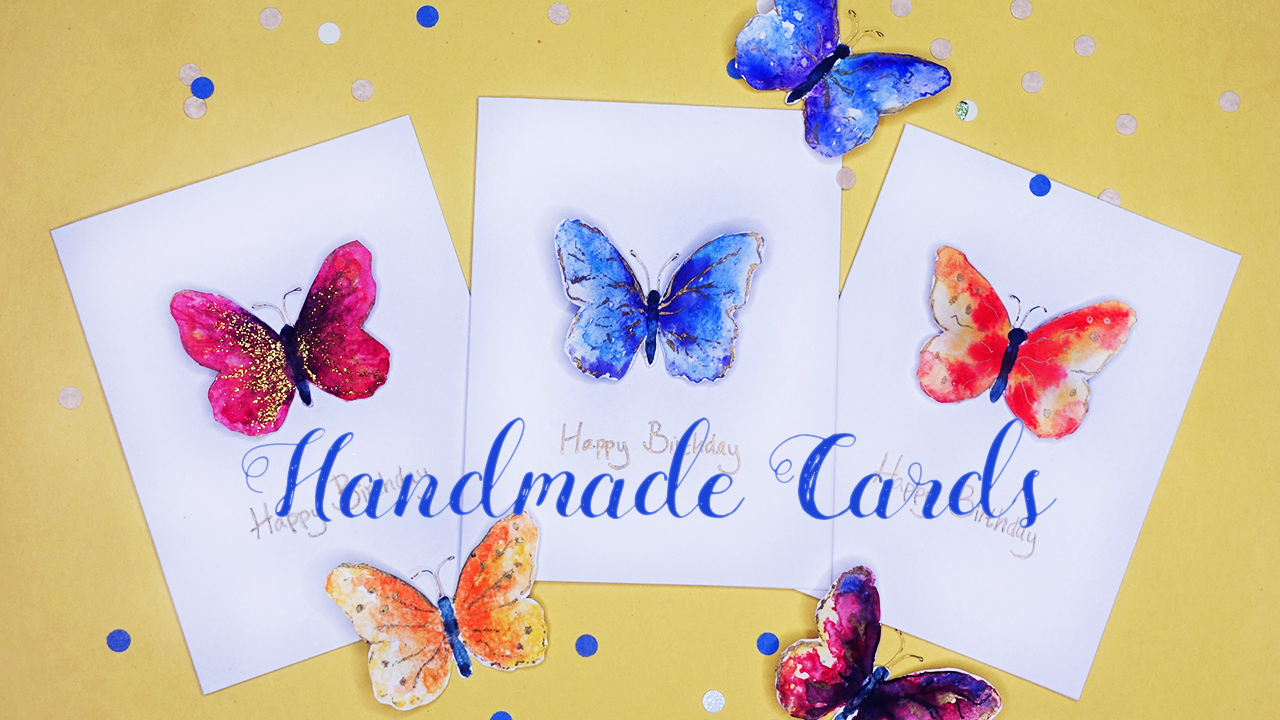 handmade butterfly greeting cards the inspired artist