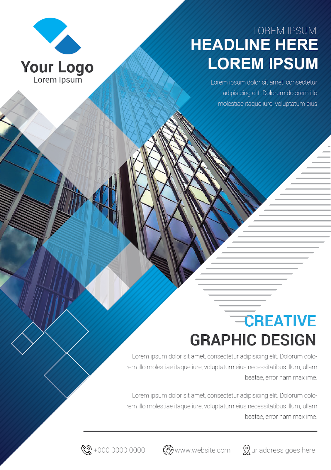 Free Download Profesional Template Brochure / Flyers And Tutorial Intended For Engineering Brochure Templates Free Download