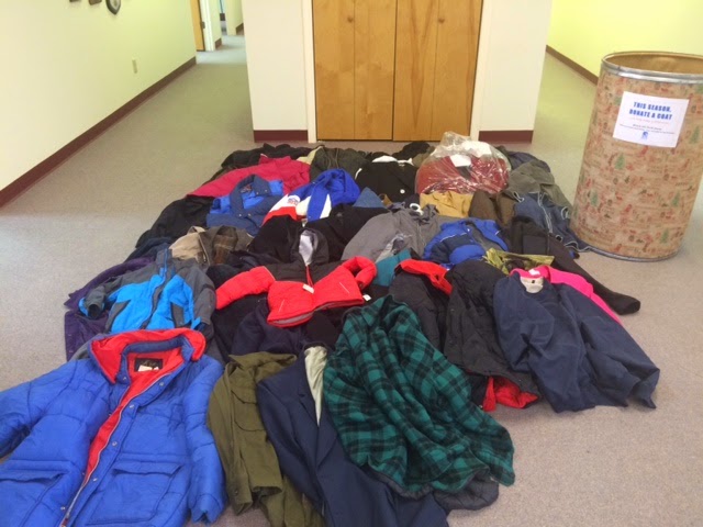Community Service Committee collects 50 coats at November Coat Drive