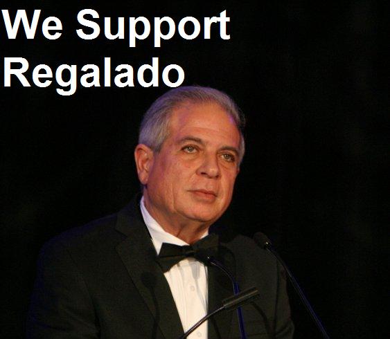 We Support Regalado