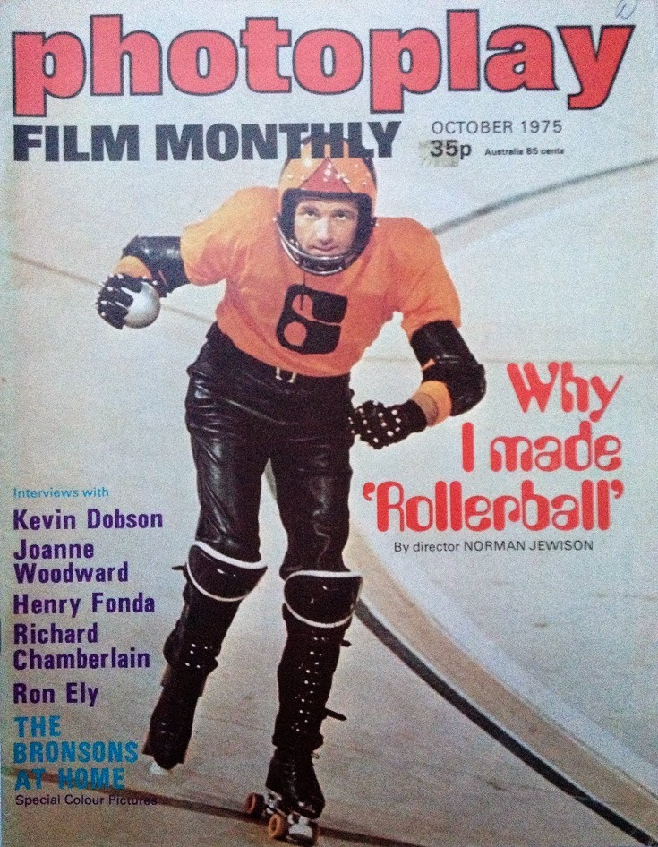 BLACK HOLE REVIEWS ROLLERBALL (1975) televised deadly future sport