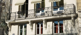 Balcon du 58 quai des Orfèvres