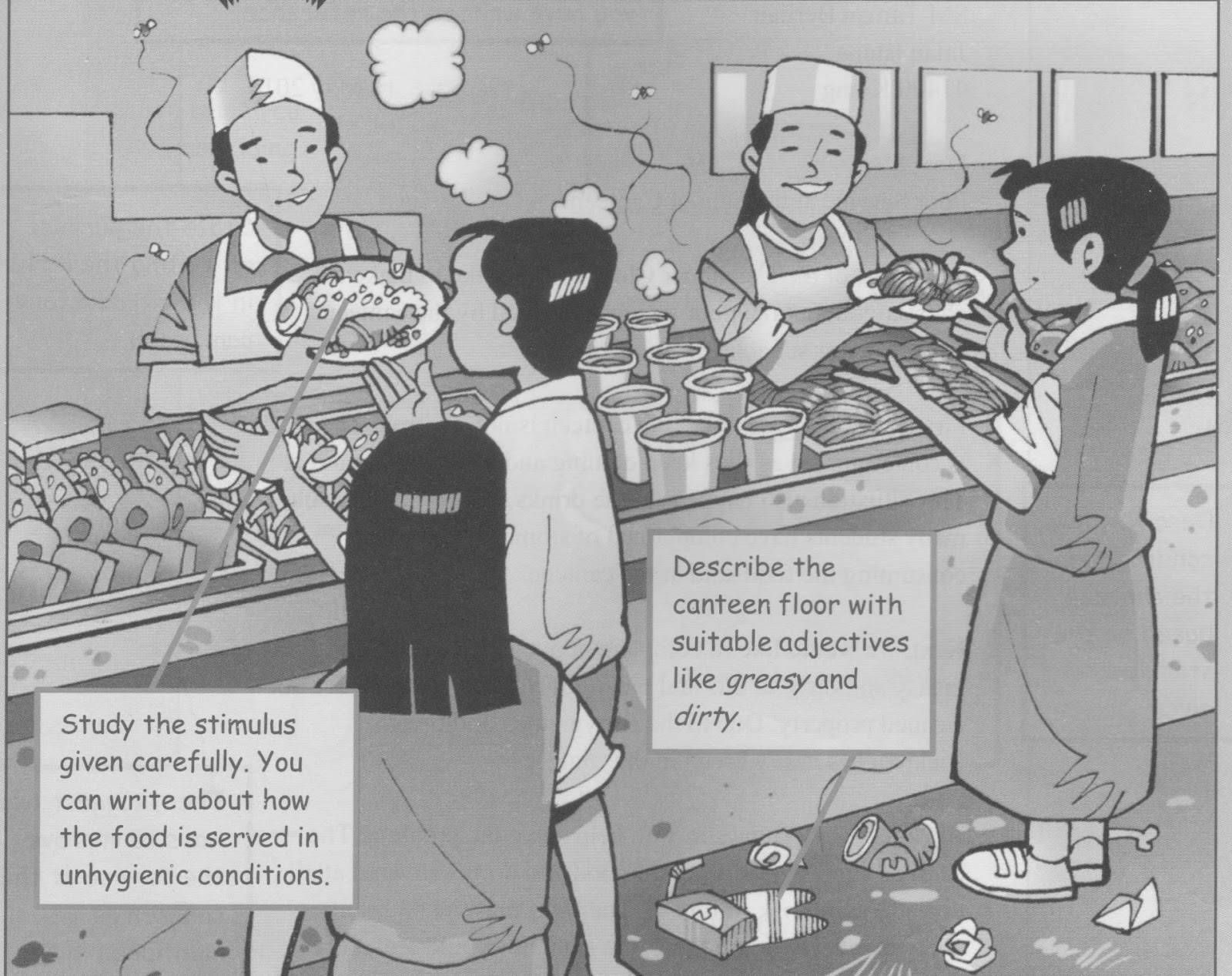 Essay about a fight between two student at school canteen picture