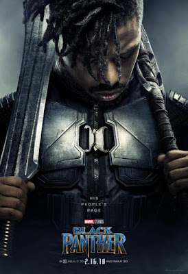 Black Panther Posters - Erik Killmonger fights for his people's rage