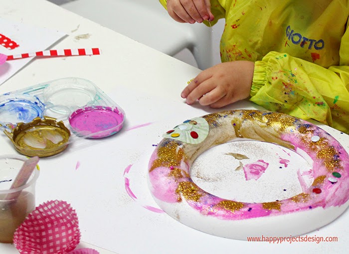 DIY corona de Adviento