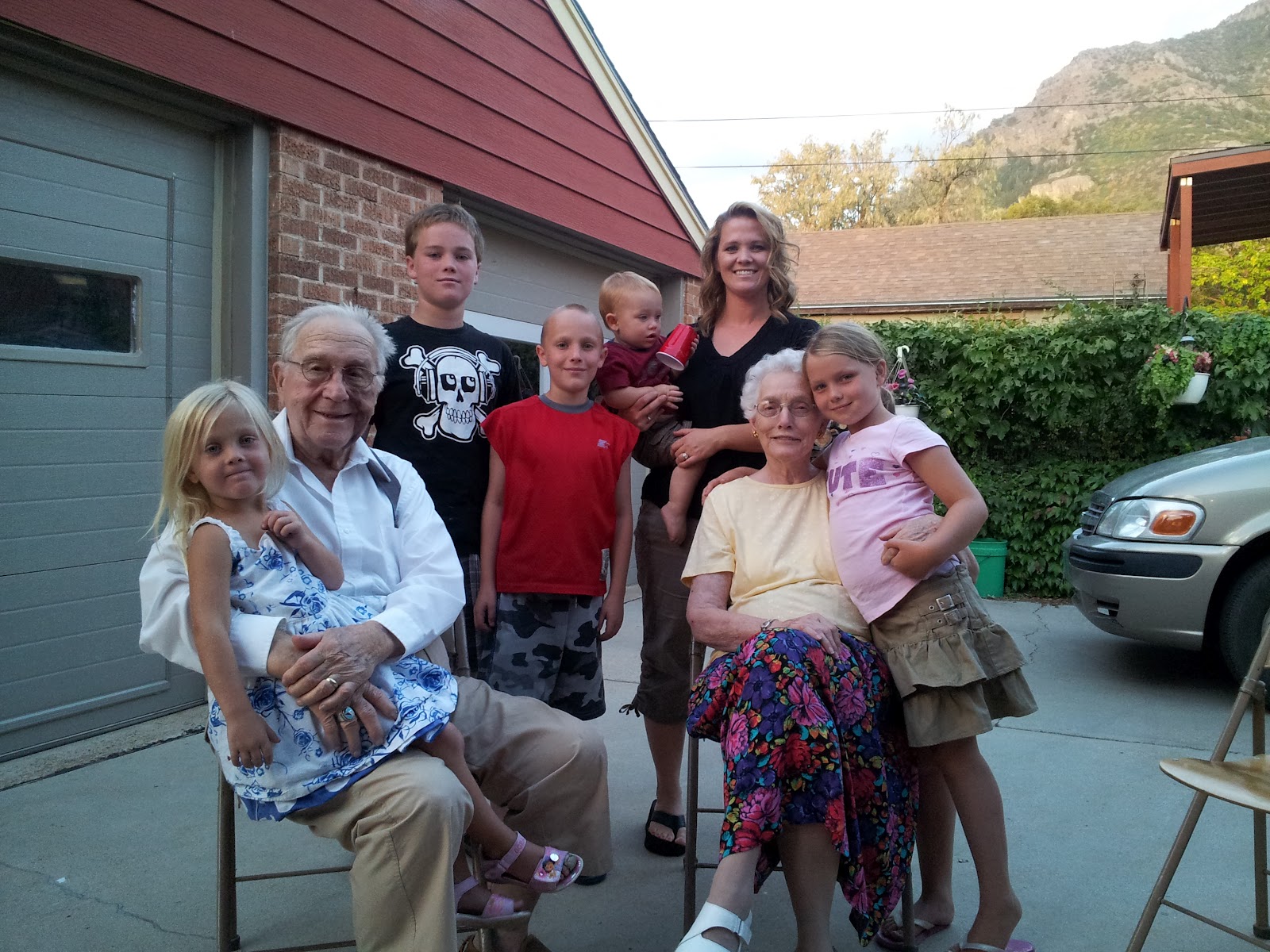 Justin and Lana Spencer Family Great Grandma and Grandpa's House