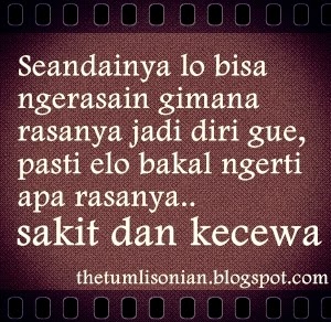 Gambar DP BBM Kata Kata Sakit Hati Galau Gambar DP BBM Kata Kata Sakit Hati Galau