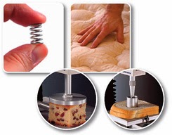 Measure springiness/recovery Measurement of springiness/recovery of various materials and foods using the TA.XTplus Texture Analyser