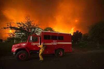 Fast Moving Wildfire Forces Hundreds To Flee Their Homes In California. Photos Fast Moving Wildfire Forces Hundreds To Flee Their Homes In California. Photos