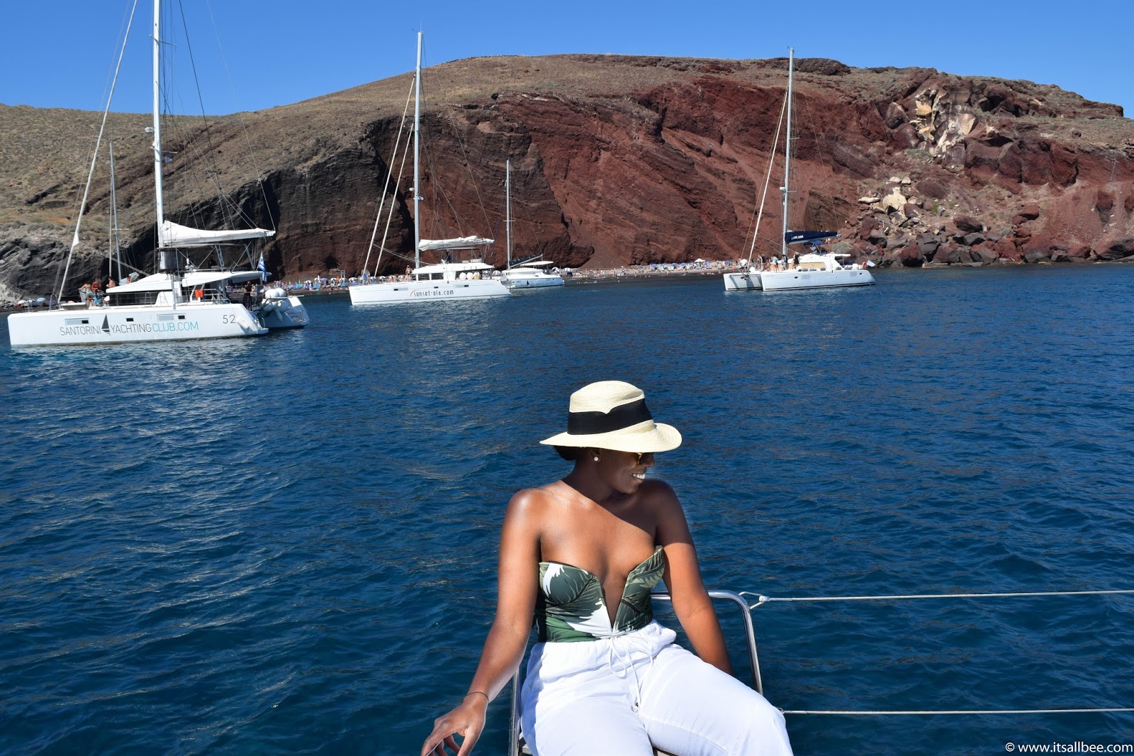 santorini greece catamaran tours