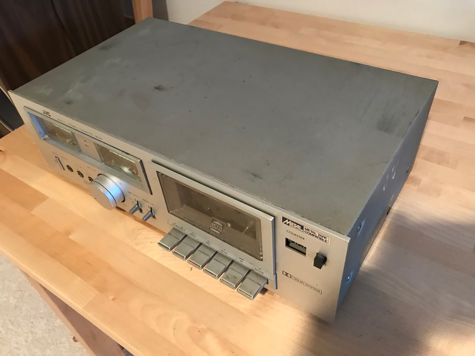 Vintage Stereo Guy JVC KDA11 Stereo Cassette Deck (1980)