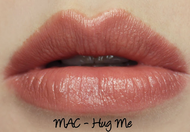 MAC Hug Me Lipstick Swatches & Review
