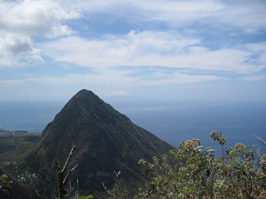 Caribbean Adventures Aboard Kalalau: Hiking (Climbing) Up Petit Piton ...
