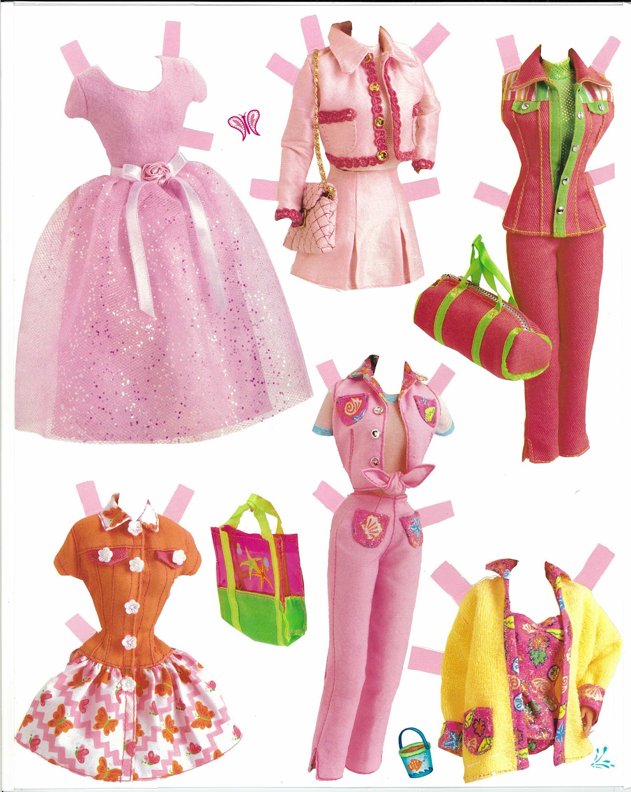 Miss Missy Paper Dolls: Barbie paper dolls