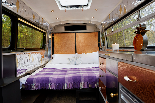 Ruby The Glampervan - inside Ruby The Glampervan - inside