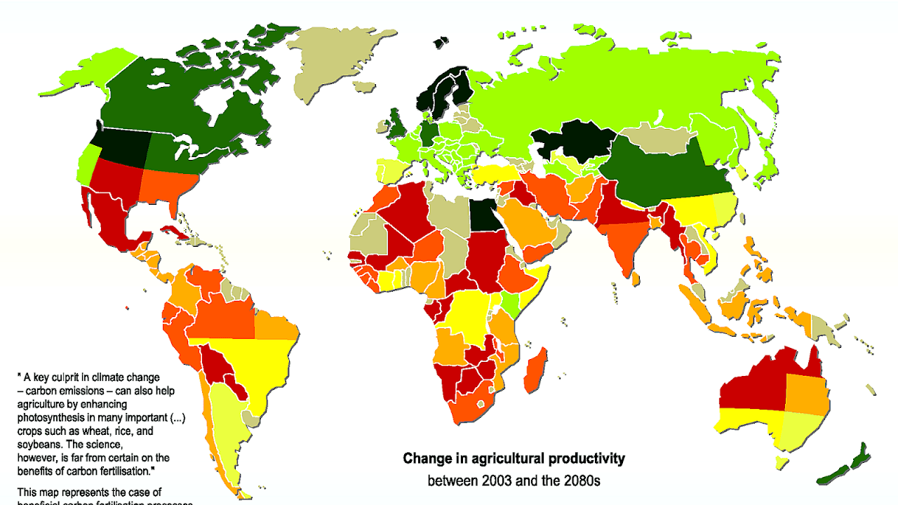 Global Warming Effects On Agriculture - Effect Choices