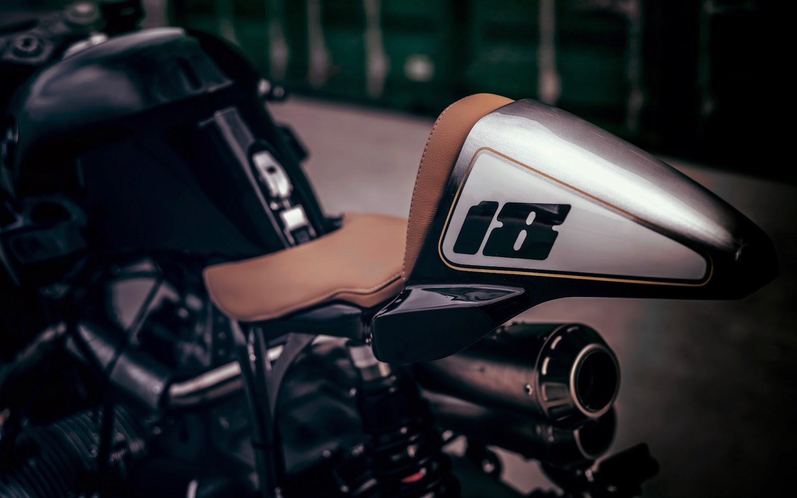 The Silver Bullet Mk2 Inazuma café racer