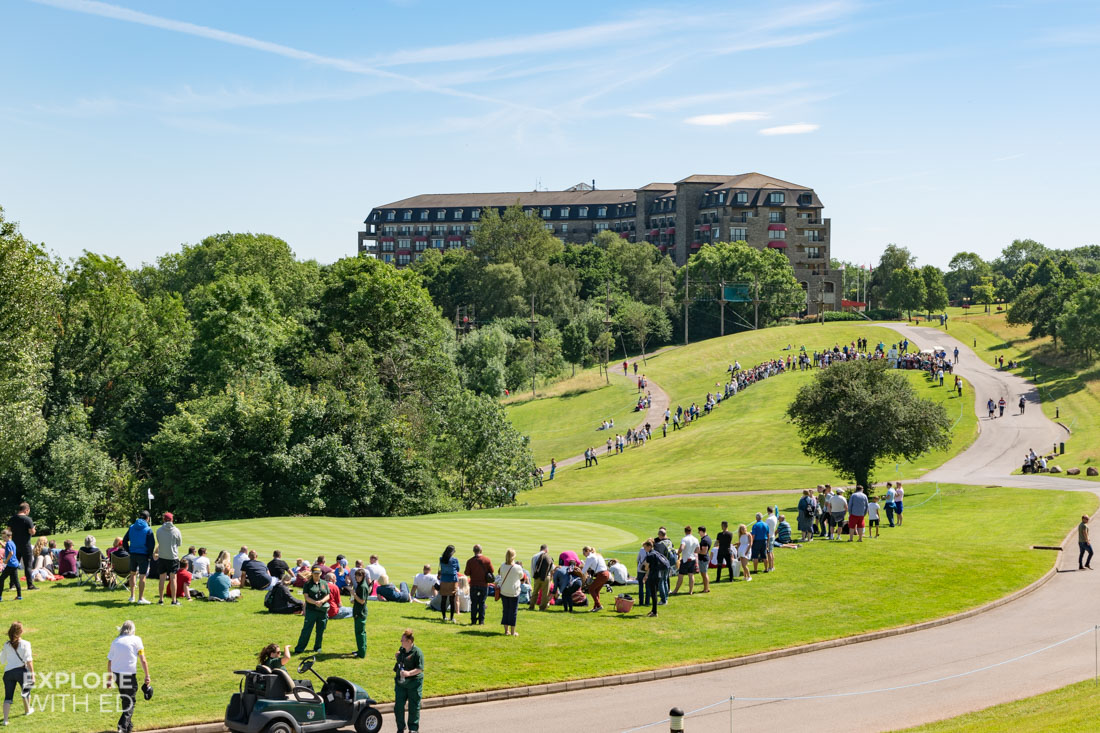 The Celebrity Cup Event at The Celtic Manor Resort in Newport South Wales