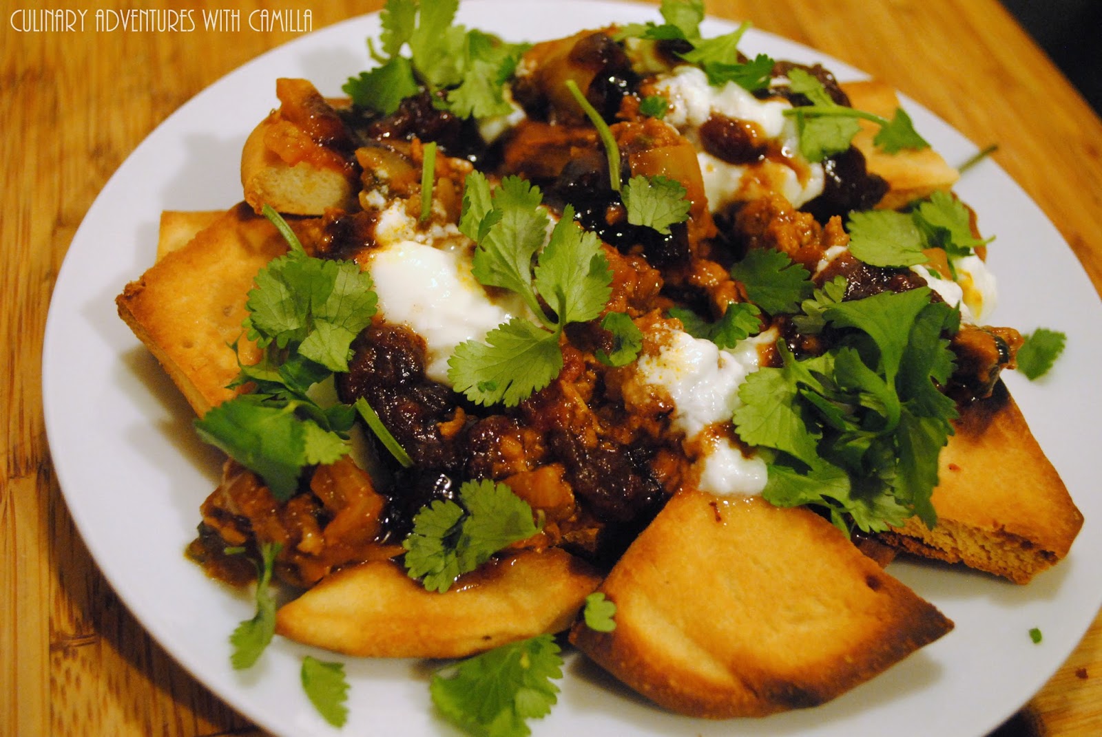 Garam Masala Lamb Naanchos FoodieExtravaganza