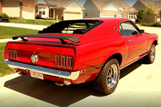 1969 Ford Mustang Mach 1 Sport Coupe 1969 Ford Mustang Mach 1 Rear Right