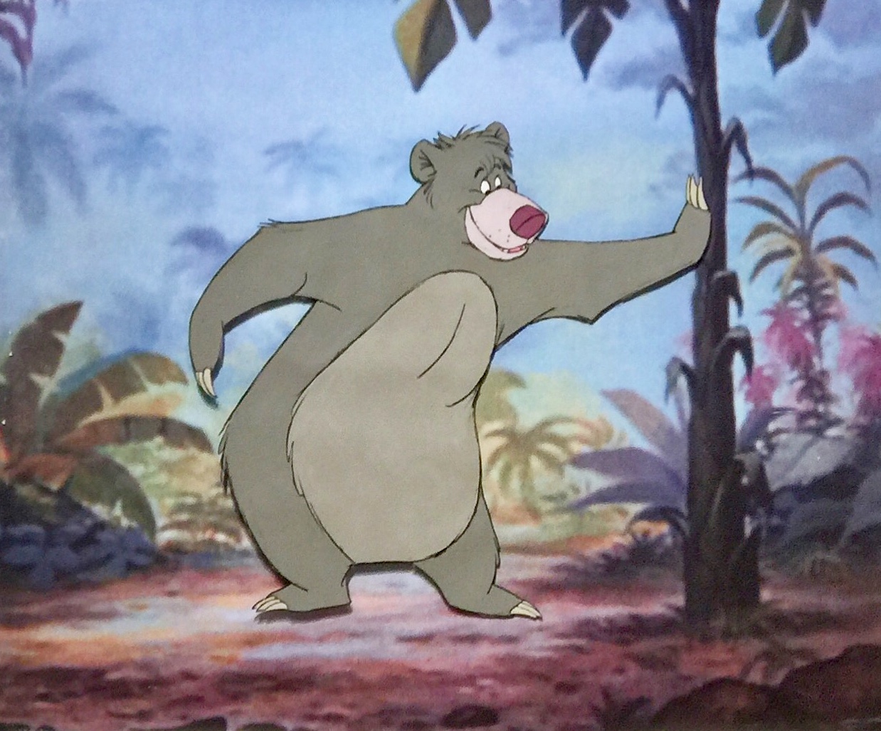 Animation Collection: Original Production Animation Cel of Baloo The Bear  from 