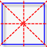 simetri pada persegi
